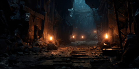 Obraz premium Anime Background