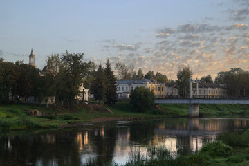 Torzhok is a picturesque city in the Tver region of Russia on the banks of the Tvertsa River. It is a trading city, known since the 12th century.