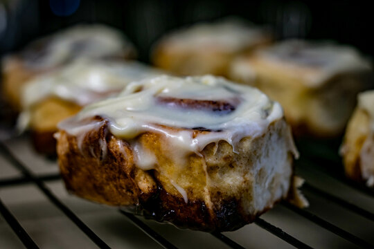 Iced Cinnamon Rolls