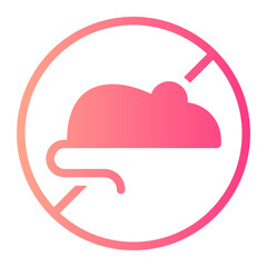 No Rodents gradient icon