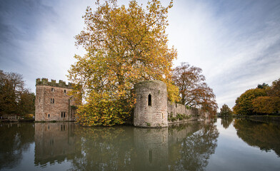 alte Burganlage in Wells (UK)
