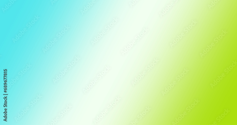 Wall mural Abstract Gradient Green White Blue Background