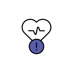 Error icon design with white background stock illustration