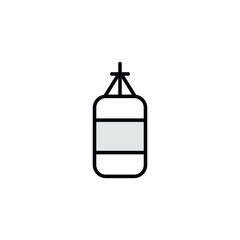 Sand Box icon design with white background stock illustration