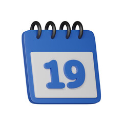 Day 19 3d icon
