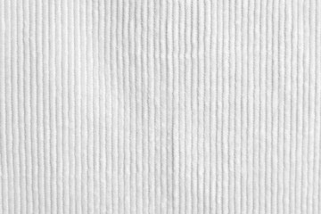 white corduroy fabric texture used as background. clean fabric background of soft and smooth...