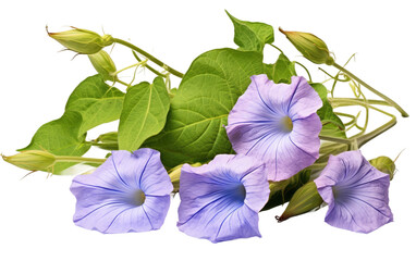 Morning Glory On Transparent PNG