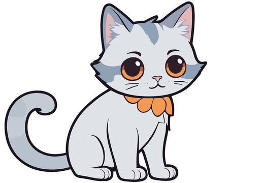 Little Kitten with sad eyes