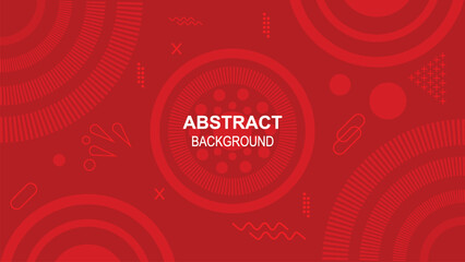 Red modern abstract background design 