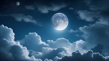 moon over sky