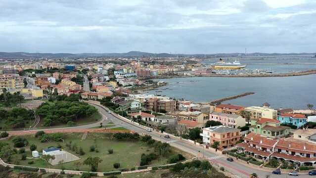 Porto Torres en Sardaigne (Italie)