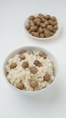 日本の食事｜むかごご飯　イメージ