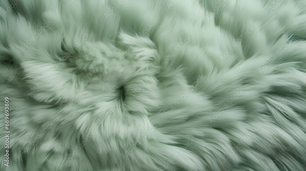 Poster image showcasing the delicate and soft texture of wool, bathed in a soothing sage hue. this backgrou