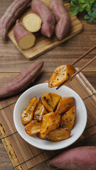 日本のお菓子｜大学芋とサツマイモ