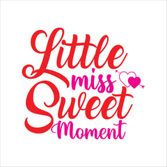 Fototapeta na wymiar Little Miss Sweet Moment