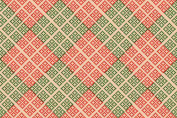 Traditional ethnic,geometric ethnic fabric pattern for textiles,rugs,wallpaper,clothing,sarong,batik,wrap,embroidery,print,background, illustration,christmas,new year,santa 