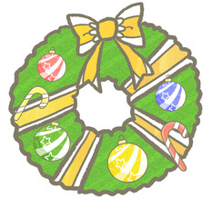 R:もっとメルヘンなクリスマス☆クリスマスリース➆