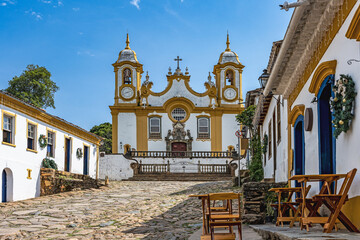 St. Antonio Parish Church, and the Colonial houses of Tiradentes city, a vintage village and UNESCO...