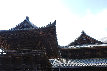 Obraz premium Hasedera Temple in Nara, Japan - 日本 奈良 長谷寺