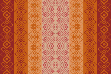 Traditional ethnic,geometric ethnic fabric pattern for textiles,rugs,wallpaper,clothing,sarong,batik,wrap,embroidery,print,background, illustration