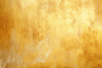 A painting of a yellow wall with a brown background