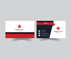 Modern business card design, Corporate professional business card, Professional business card design