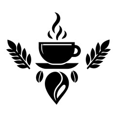 coffee cup,coffee machine, and coffee tools vector set