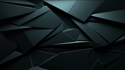 Shadow play abstract 3D broken geometric texture