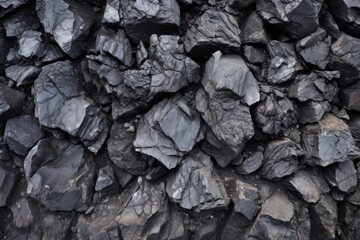 close up of coal face