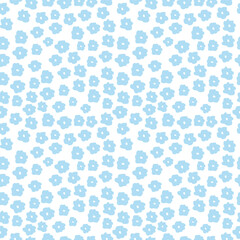 seamless pattern with blue dots