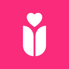 pink heart logo 