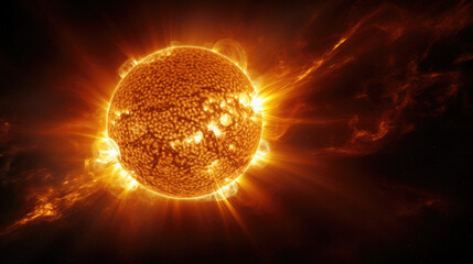 Close-up of the sun (SOL)