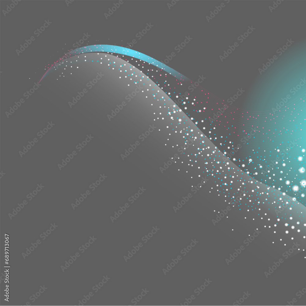 Poster abstract background with wave