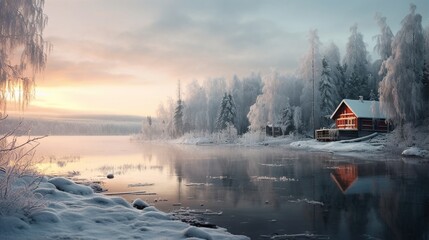 A cold and early winter day in Sweden.