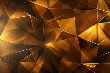 gold geometric abstract background