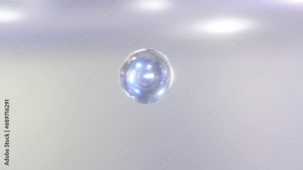 Poster the integration of liquid bubbles forms 3d nourishing therapy. the elements of macro shot mix to for