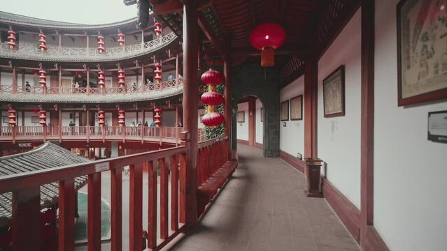 Southern Fujian, earth building, home ownership house, family residence