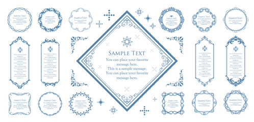 美しいアンティークフレーム