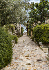 stone path in france