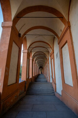 Portici di San Luca, patrimonio Unesco, città di Bologna, Emilia Romagna