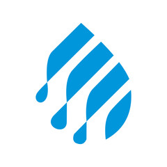 Fototapeta premium Water logo design vector,editable eps 10