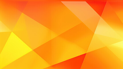 Obraz premium Yellow orange red abstract background for design. Geometric shapes. Triangles, squares, stripes, lines. Color gradient. Modern, futuristic. Colorful. Bright. Web banner.
