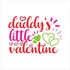 Daddy's little valentine