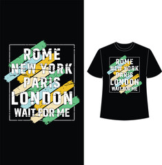 typography t shirt design, t shirt, t shirt design, vector, eps