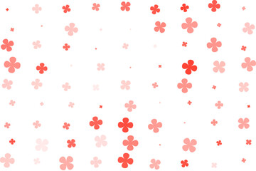 Abstract flower colors floral pattern button icon collection for design