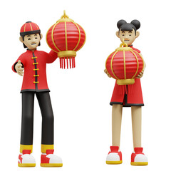 3D Chinese Lunar New Year 