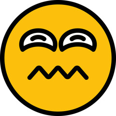Nervous Face Emoji