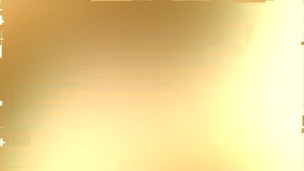 Abstract Glitch render luxurious iridescent gold background with a matching border, perfect for  adding a touch of elegance marketing materials for banners, backgrounds, wallpapers and covers - obrazy, fototapety, plakaty