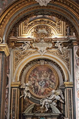 Obraz premium Interni della Chiesa di Santa Maria dell'Orto a Roma Trastevere