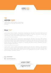 Modern Letterhead Design